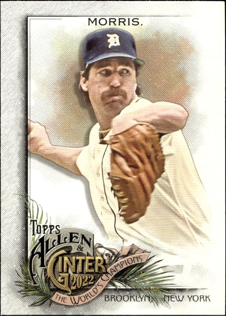 2022 Topps Allen & Ginter Jack Morris #319 trading card