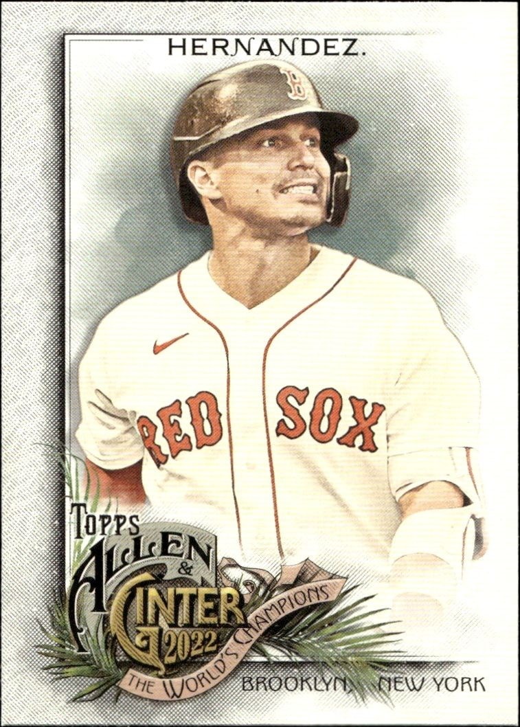 2022 Topps Allen & Ginter Enrique Hernandez #304 trading card