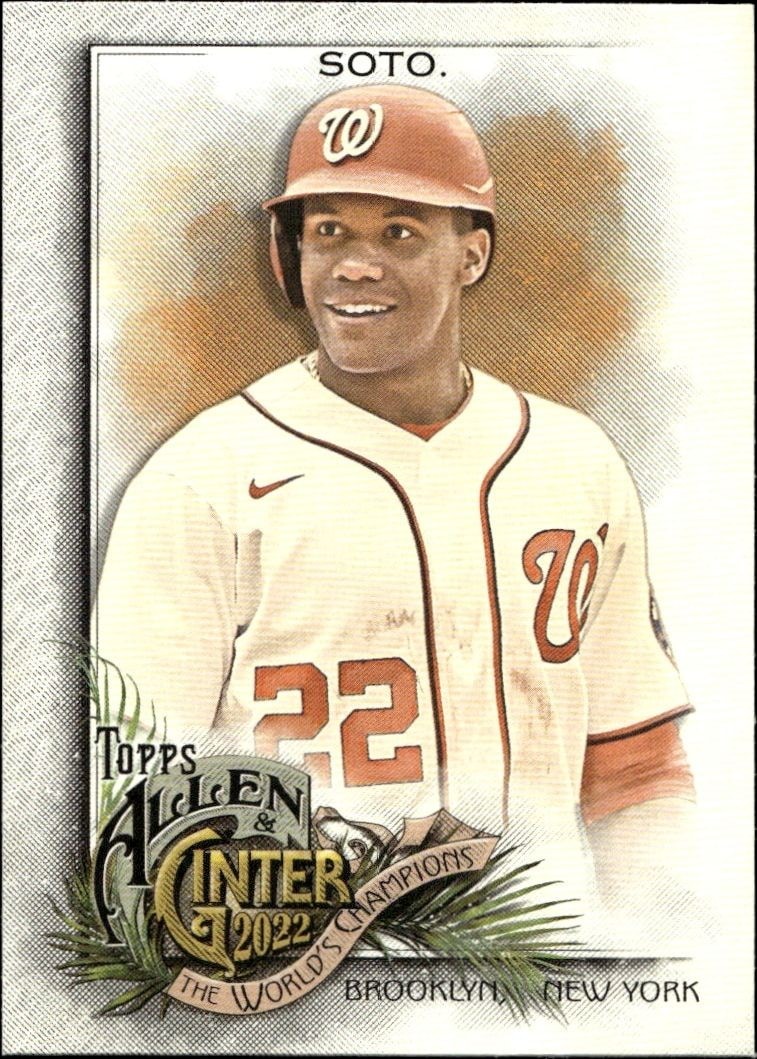 2022 Topps Allen & Ginter Juan Soto #86 trading card