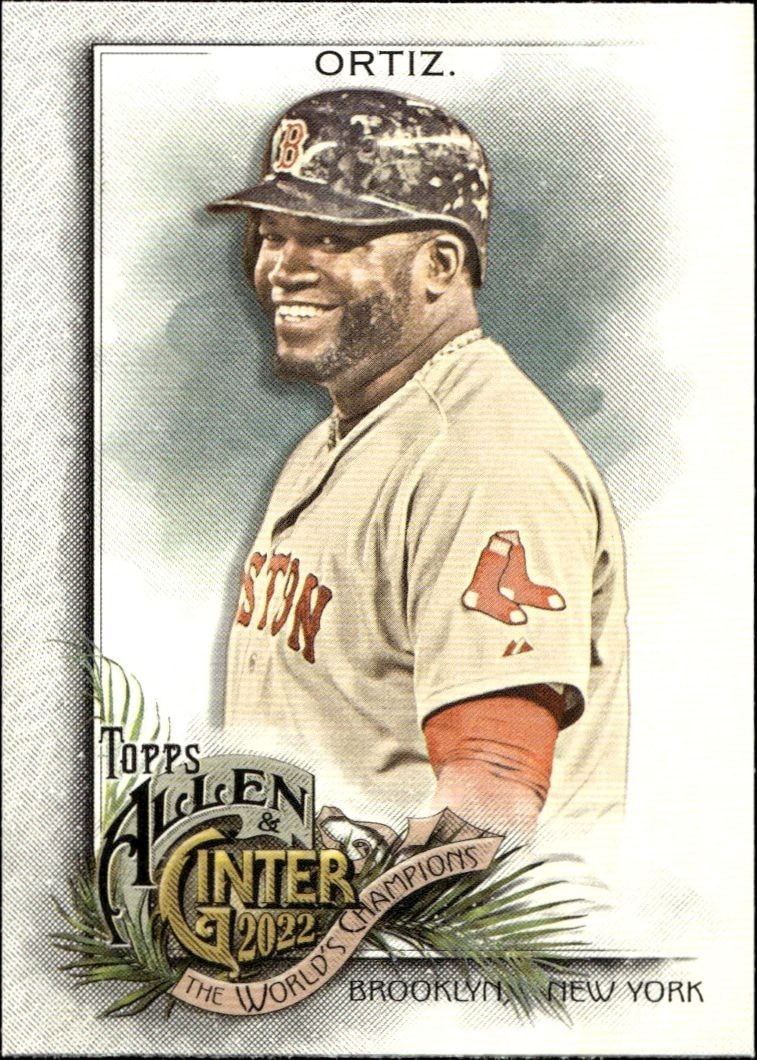2022 Topps Allen & Ginter David Ortiz #82 trading card