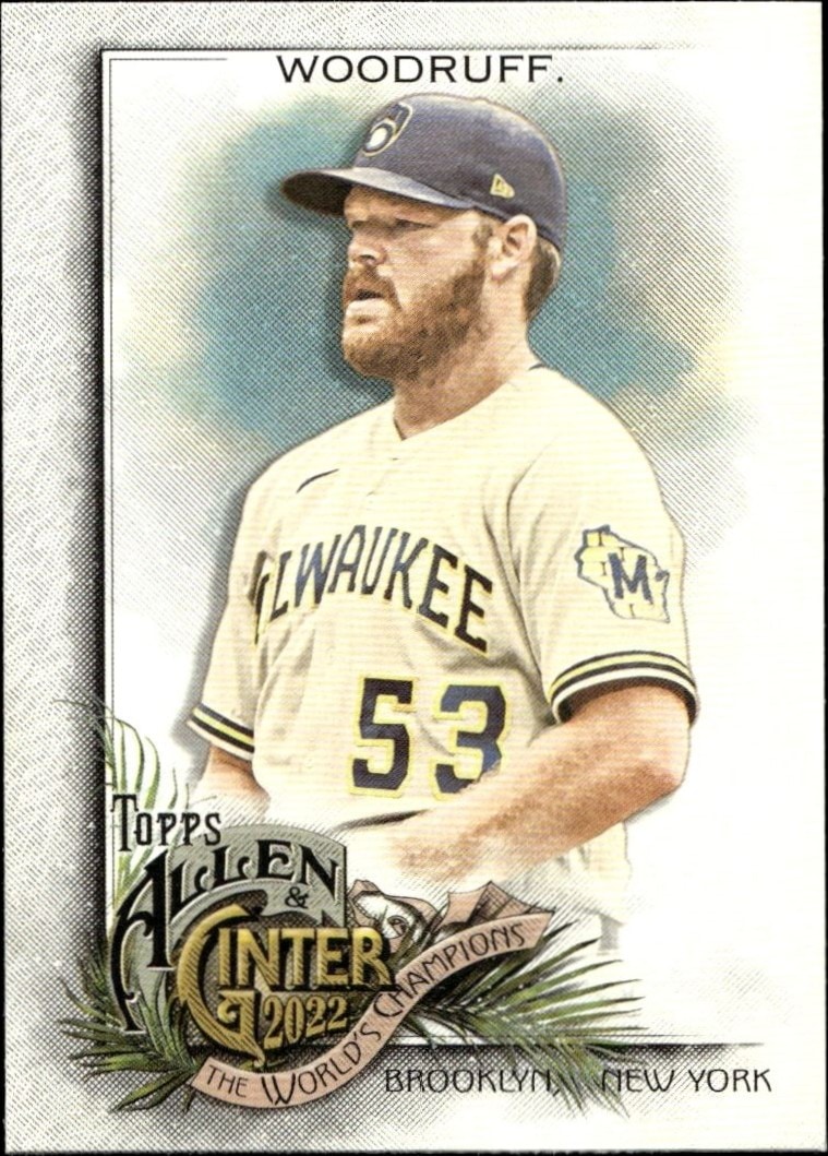2022 Topps Allen & Ginter Brandon Woodruff #239 trading card