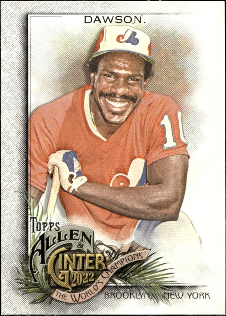 2022 Topps Allen & Ginter Andre Dawson #116 trading card