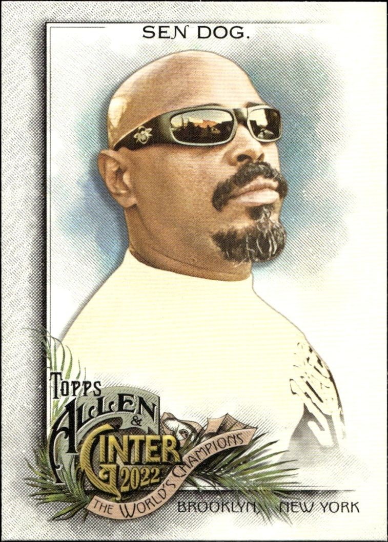 2022 Topps Allen & Ginter Sen Dog #255 baseball trading card front