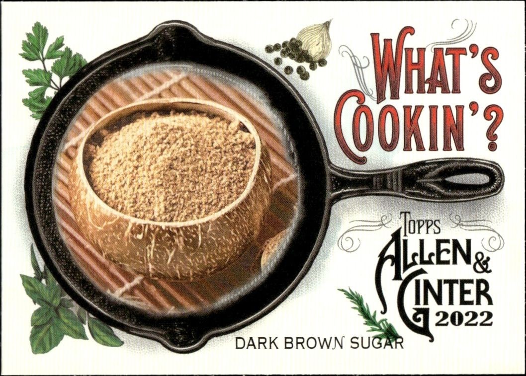 2022 Topps Allen & Ginter Dark Brown Sugar #WC-5 baseball trading card front