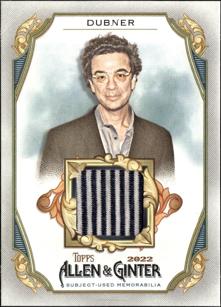 2022 Topps Allen & Ginter Stephen Dubner #AGRB-SDU trading card