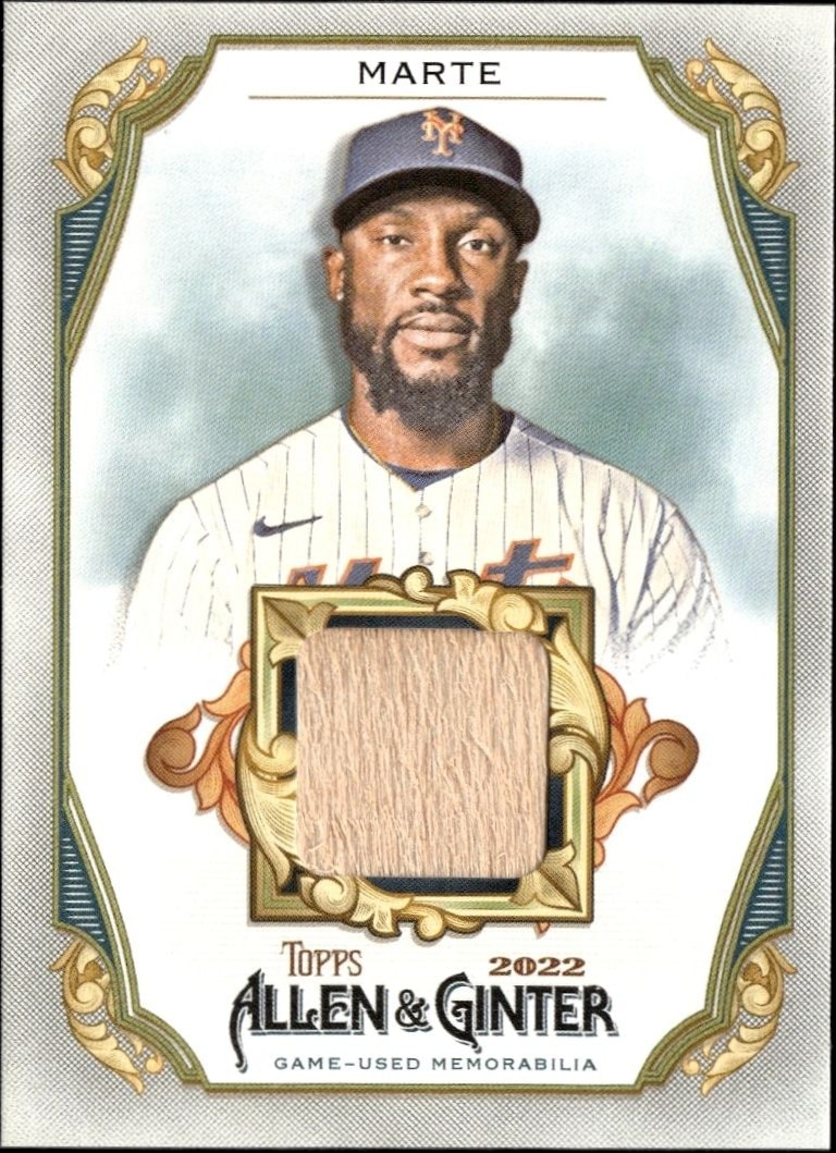 2022 Topps Allen & Ginter Starling Marte #AGRB-SM trading card