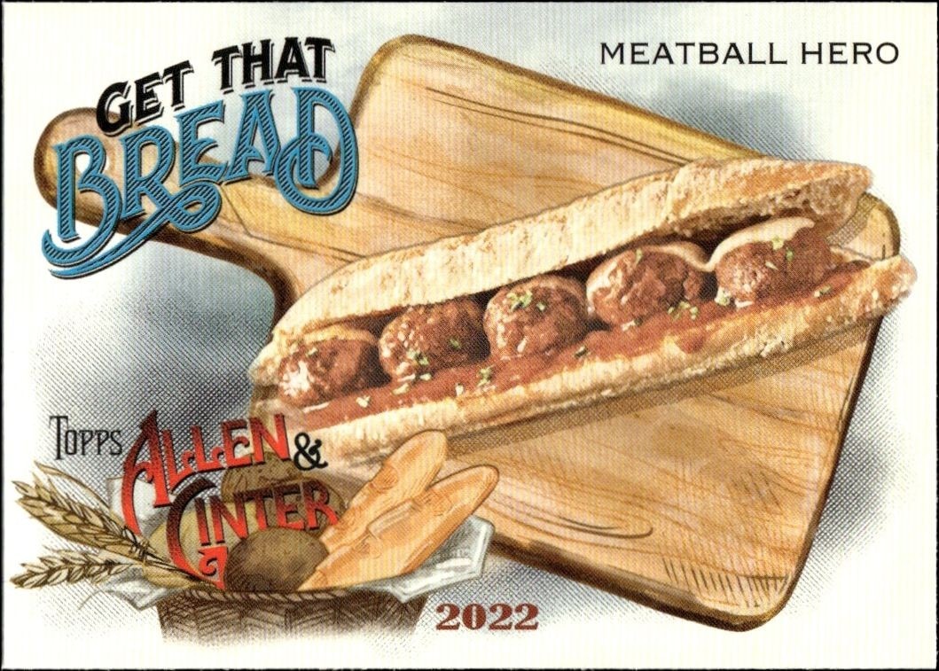2022 Topps Allen & Ginter Meatball Hero #GTB-8 baseball trading card front