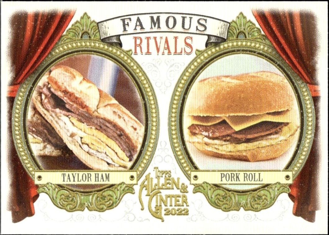 2022 Topps Allen & Ginter Pork Roll / Taylor Ham #FR-10 trading card