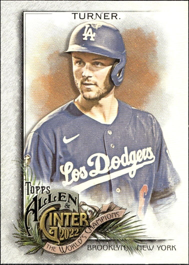 2022 Topps Allen & Ginter Trea Turner #115 trading card
