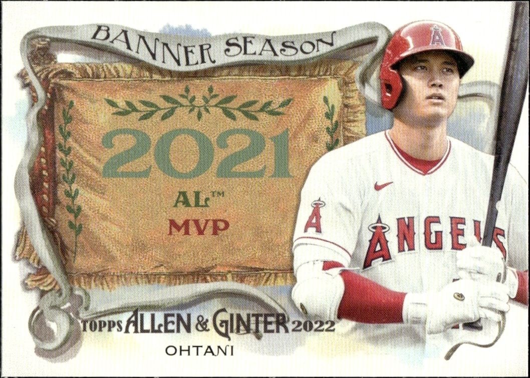 2022 Topps Allen & Ginter Shohei Ohtani #BS-5 trading card