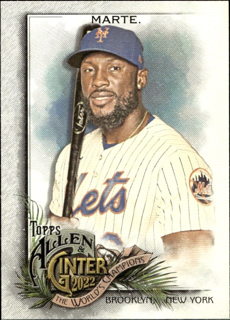2022 Topps Allen & Ginter Starling Marte #153 trading card
