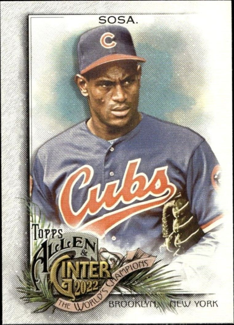 2022 Topps Allen & Ginter Sammy Sosa #149 trading card