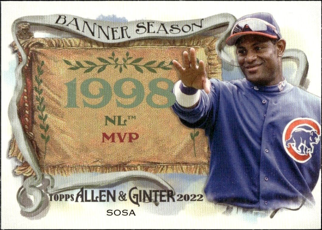 2022 Topps Allen & Ginter Sammy Sosa #BS-20 trading card