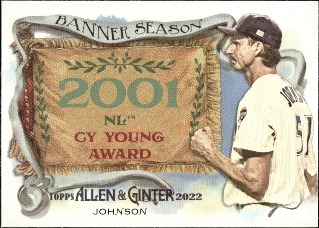 2022 Topps Allen & Ginter Randy Johnson #BS-24 trading card