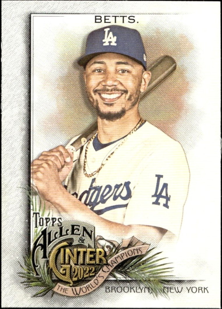 2022 Topps Allen & Ginter Mookie Betts #49 trading card
