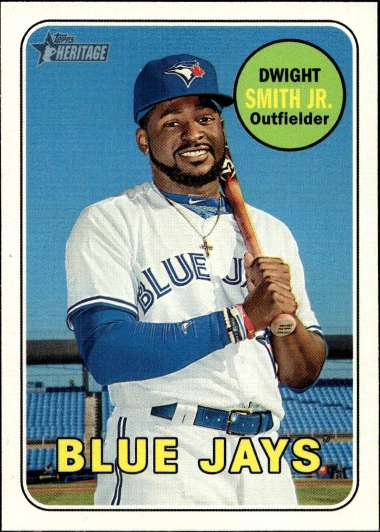 2018 Topps Heritage High Number Dwight Smith Jr. #646 trading card