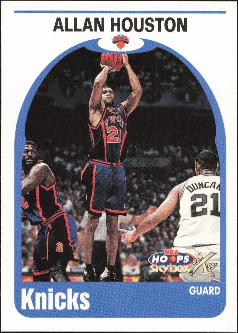 1999-00 Skybox NBA Hoops Decade Allan Houston #39 trading card