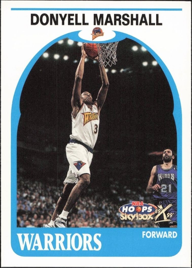 1999-00 Skybox NBA Hoops Decade Donyell Marshall #113 trading card