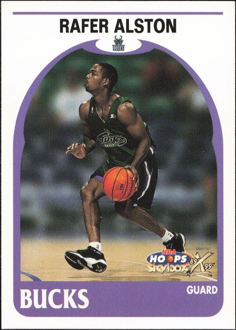 1999-00 Skybox NBA Hoops Decade Rafer Alston #175 trading card