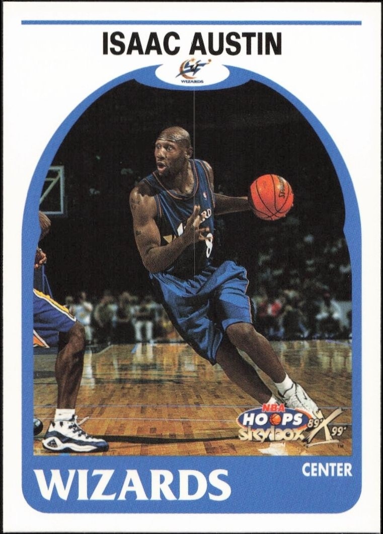 1999-00 Skybox NBA Hoops Decade Isaac Austin #141 trading card