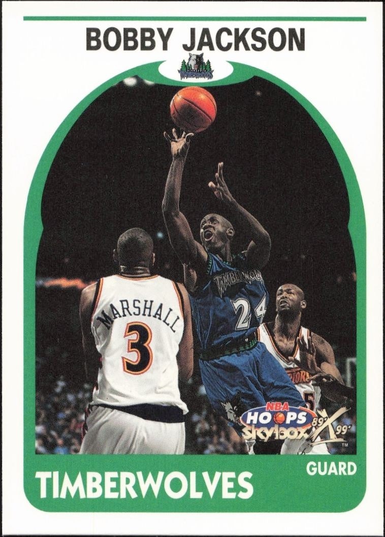 1999-00 Skybox NBA Hoops Decade Bobby Jackson #125 trading card