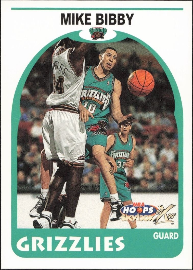 1999-00 Skybox NBA Hoops Decade Mike Bibby #115 trading card