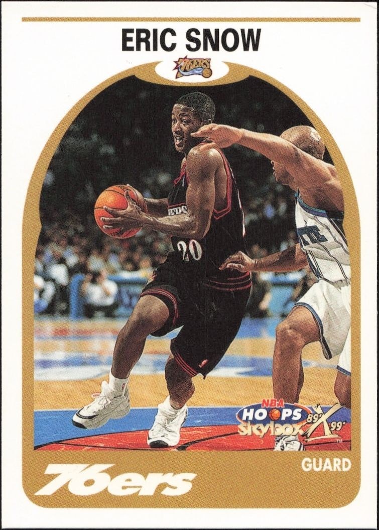 1999-00 Skybox NBA Hoops Decade Eric Snow #8 trading card