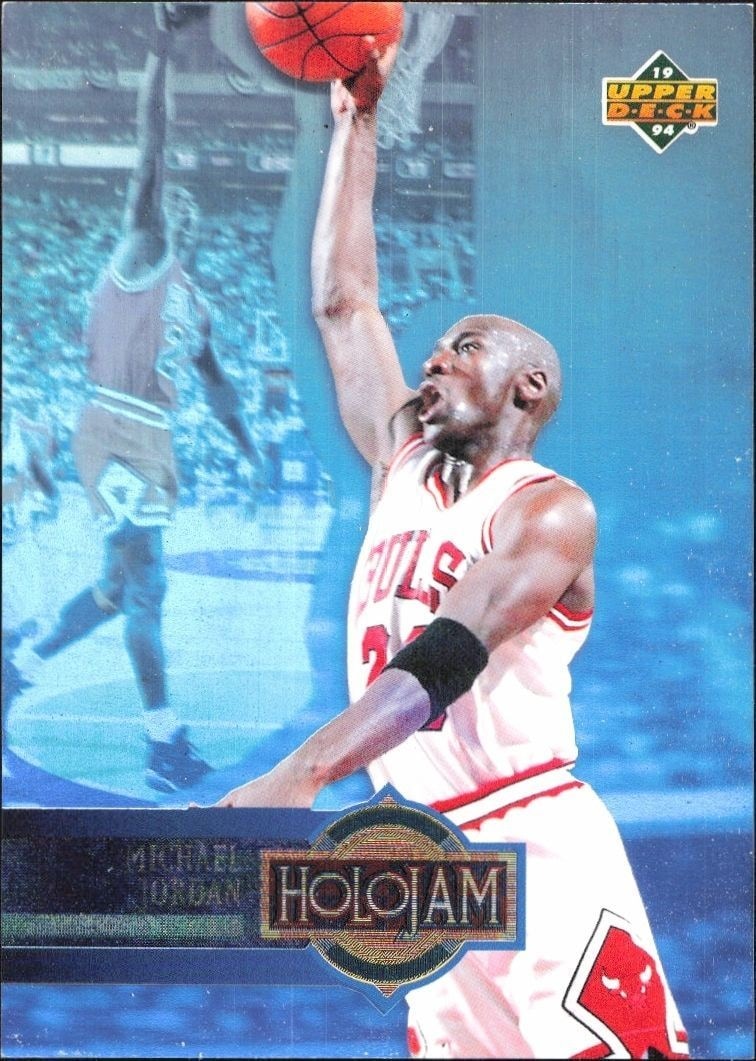 1993-94 Upper-Deck Holojam Michael Jordan #H4 trading card