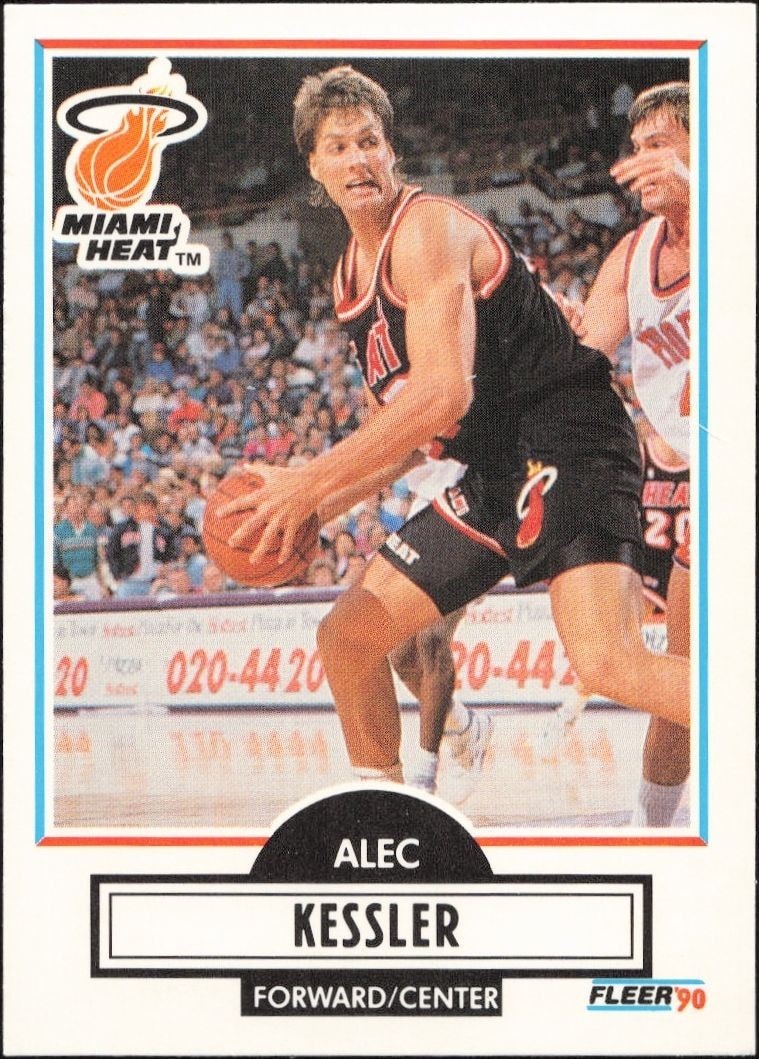 1990-91 Fleer Update Alec Kessler #U-50 trading card