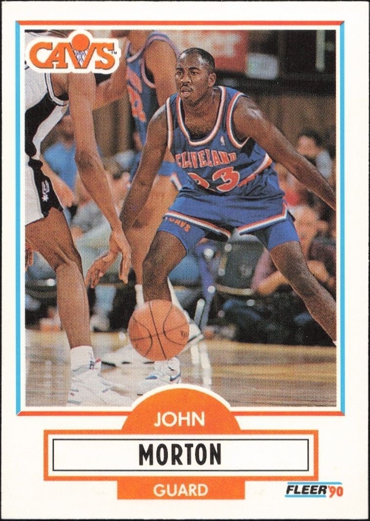 1990-91 Fleer Update John Morton #U-17 trading card