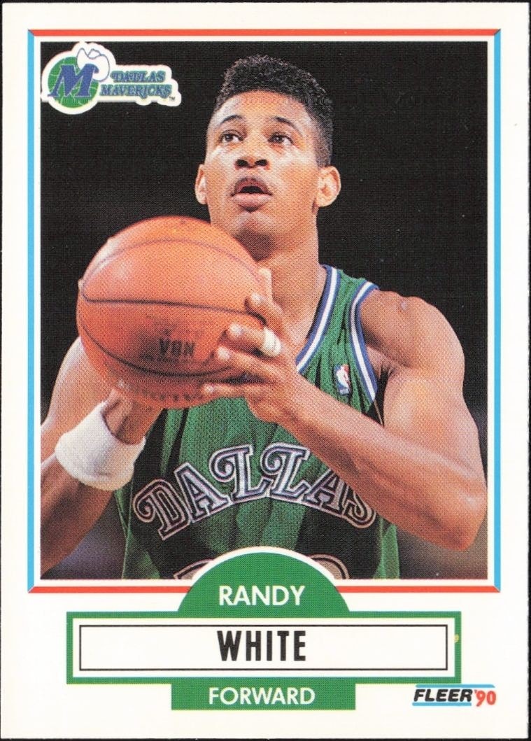 1990-91 Fleer Update Randy White #U-23 trading card