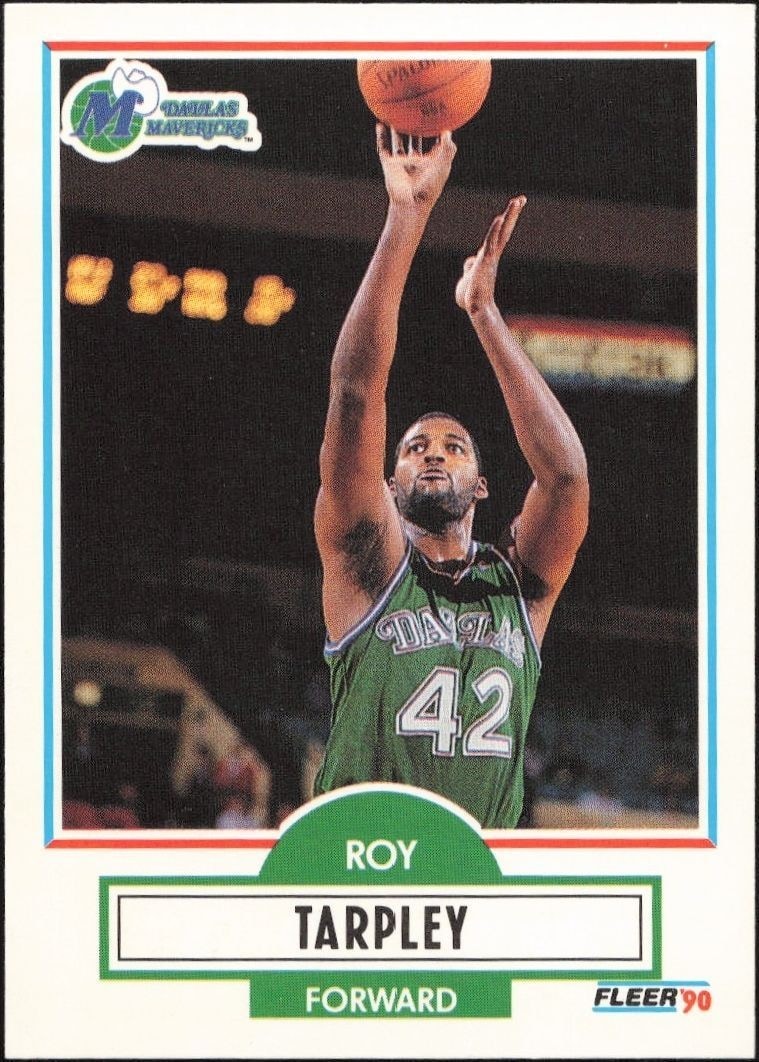 1990-91 Fleer Update Roy Tarpley #U-22 trading card