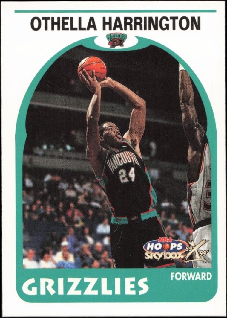 1999-00 Skybox NBA Hoops Decade Othella Harrington #139 trading card