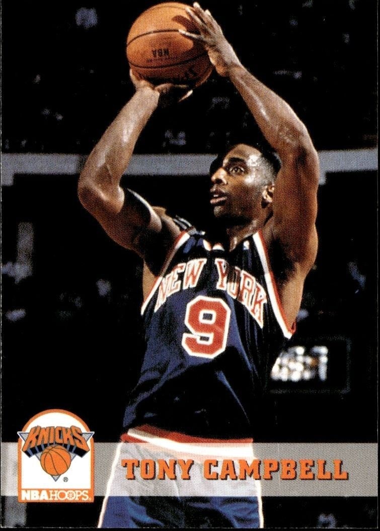 1993-94 Skybox NBA Hoops Series 2 Tony Campbell #378 trading card
