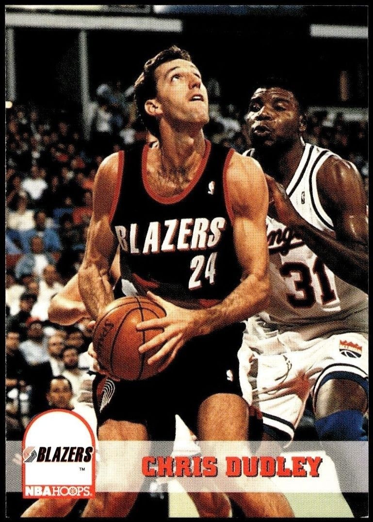 1993-94 Skybox NBA Hoops Series 2 Chris Dudley #396 trading card