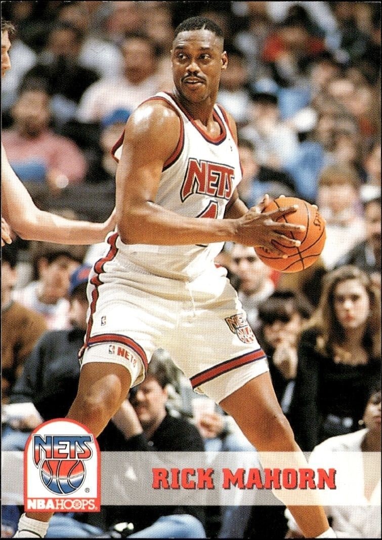 1993-94 Skybox NBA Hoops Series 2 Rick Mahorn #372 trading card