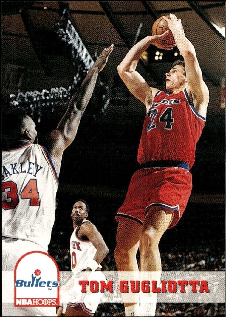1993-94 Skybox NBA Hoops Series 1 Tom Gugliotta #224 trading card