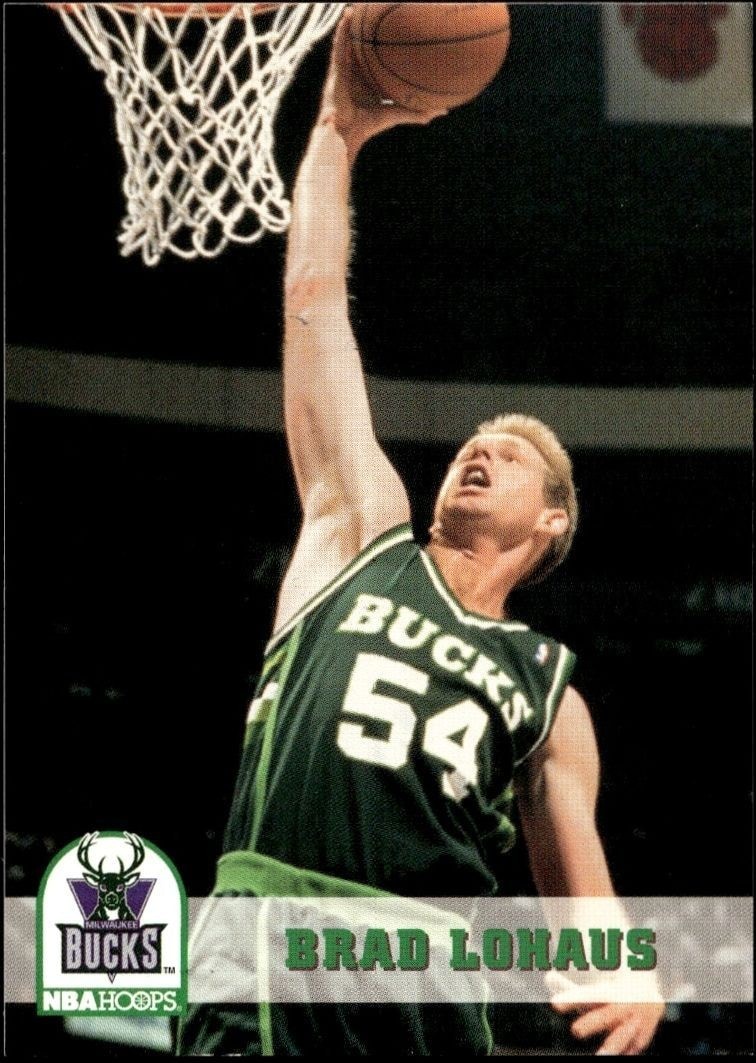 1993-94 Skybox NBA Hoops Series 1 Brad Lohaus #124 trading card