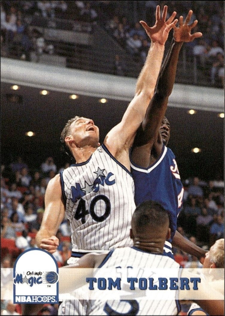 1993-94 Skybox NBA Hoops Series 1 Tom Tolbert #159 trading card