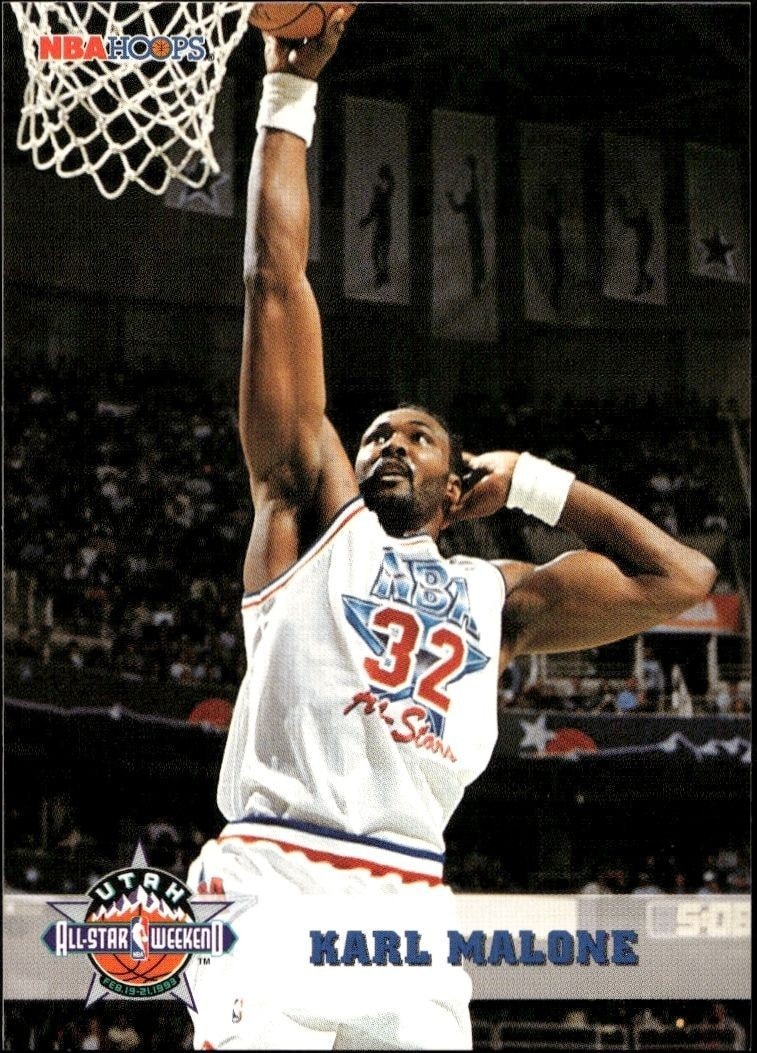 1993-94 Skybox NBA Hoops Series 1 Karl Malone #275 trading card