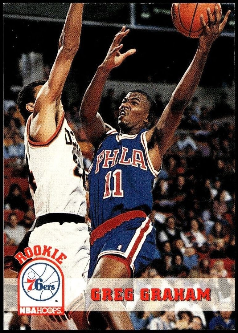 1993-94 Skybox NBA Hoops Series 2 Greg Graham #386 trading card