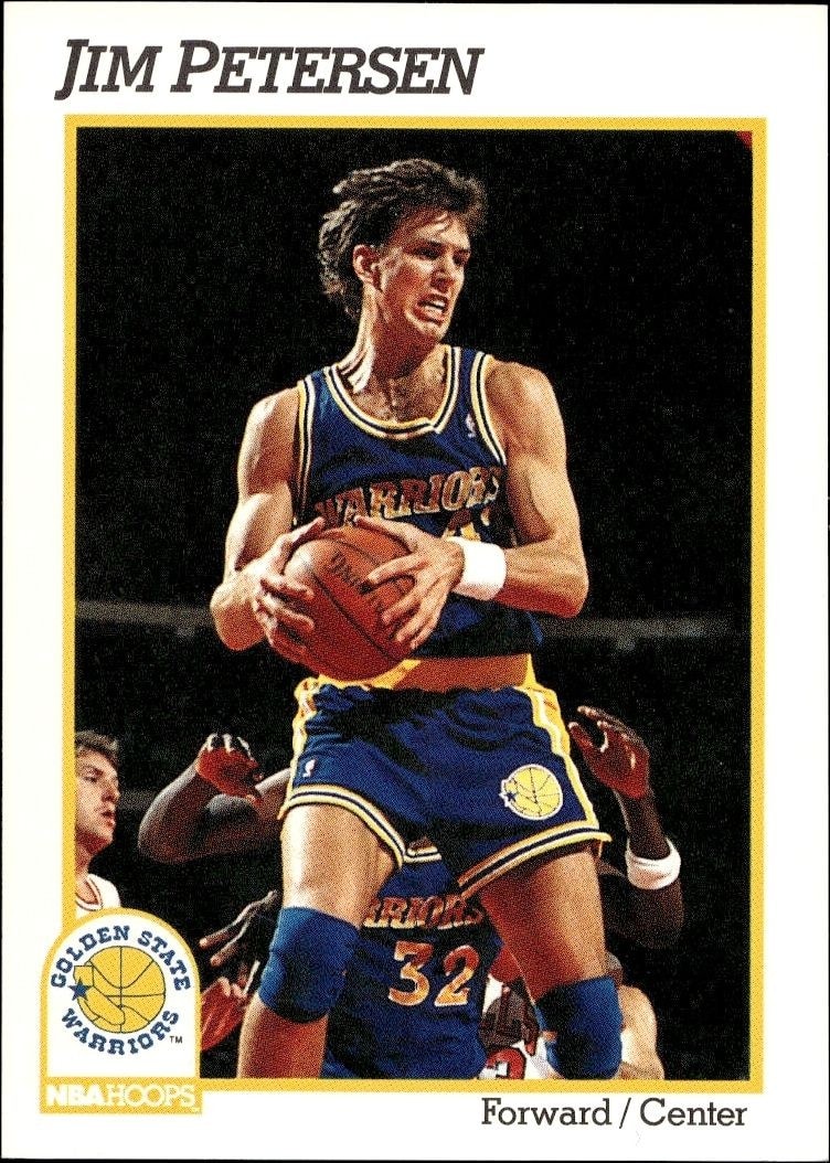 1991-92 Skybox NBA Hoops Series 2 Jim Petersen #367 trading card