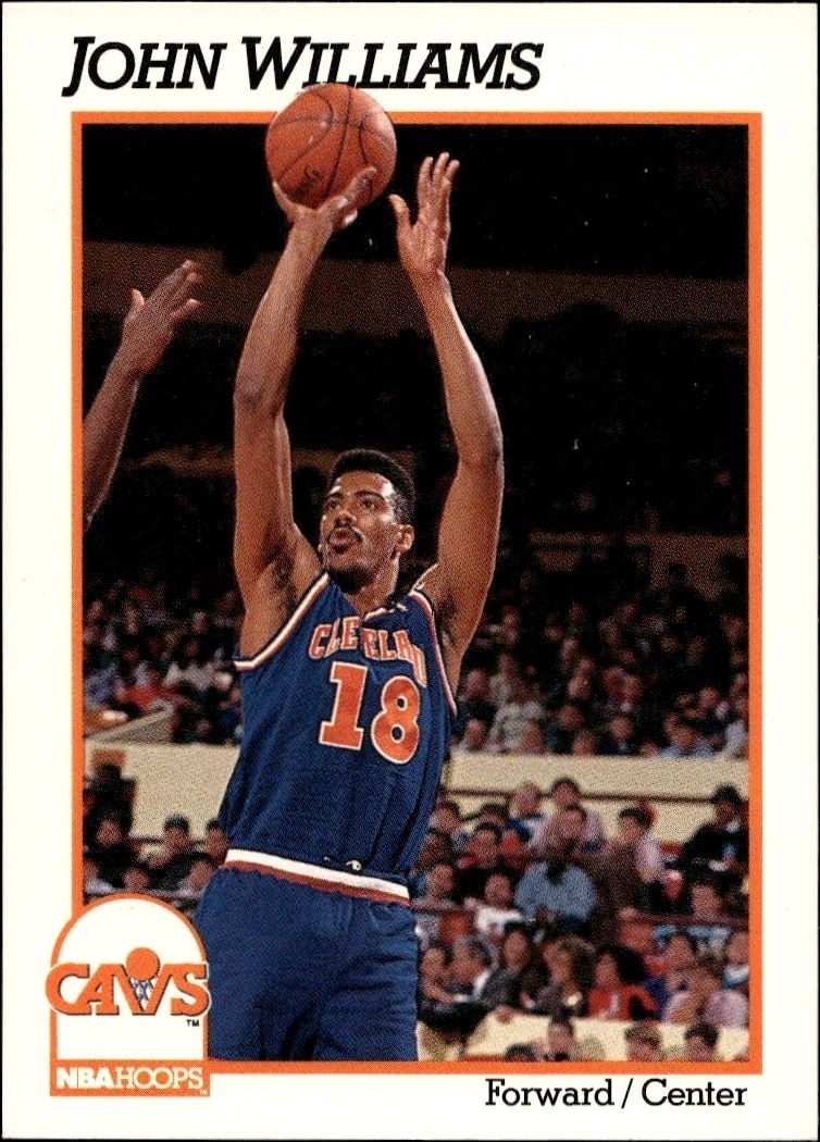 1991-92 Skybox NBA Hoops Series 1 John Williams #42 trading card