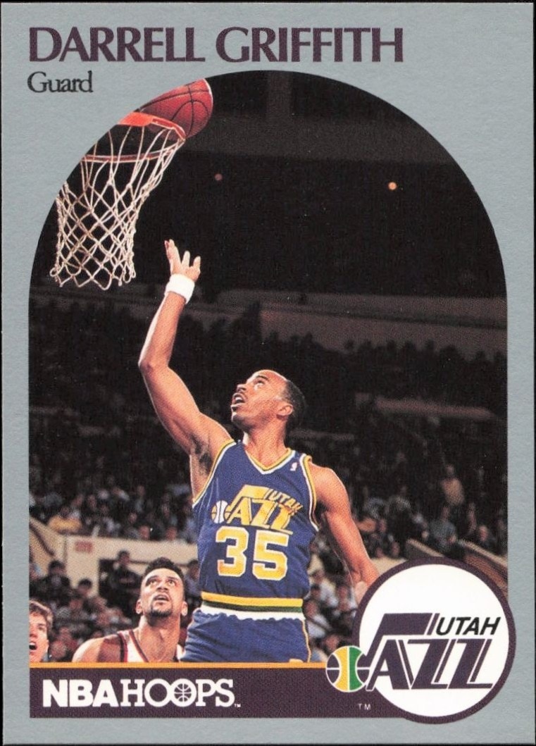 1990-91 Skybox NBA Hoops Series 1 Darrell Griffith #289 trading card