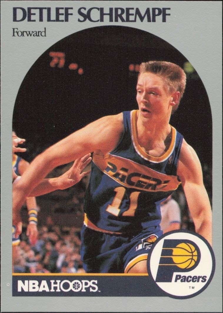 1990-91 Skybox NBA Hoops Series 1 Detlef Schrempf #138 trading card