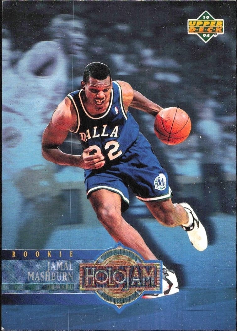 1993-94 Upper-Deck Holojam Jamal Mashburn #H31 trading card