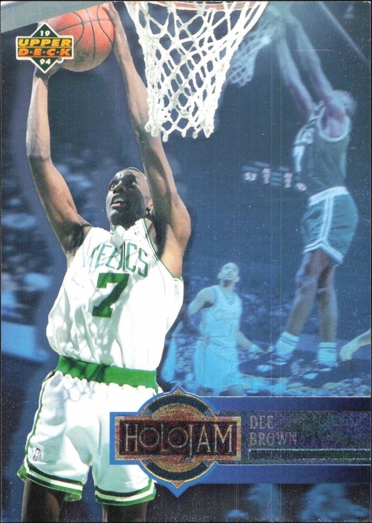 1993-94 Upper-Deck Holojam Dee Brown #H2 trading card