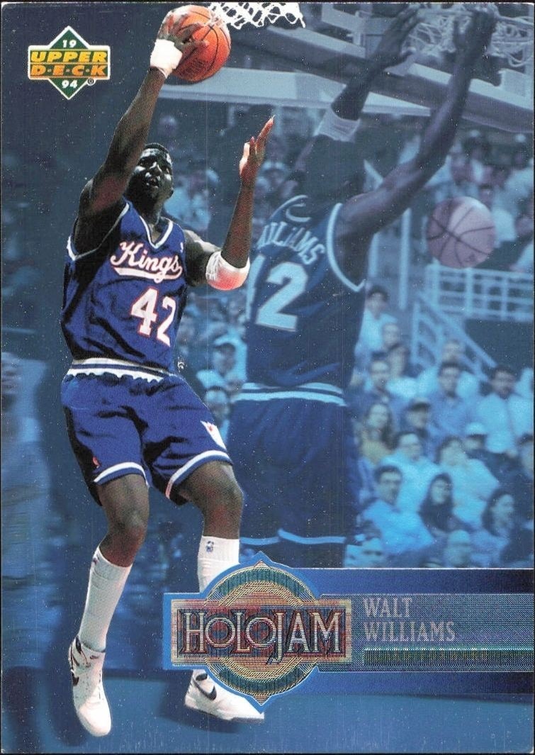 1993-94 Upper-Deck Holojam Walt Williams #H23 trading card
