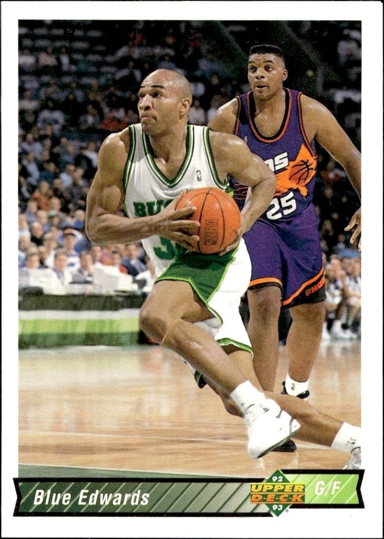 1992-93 Upper-Deck Blue Edwards #387 trading card