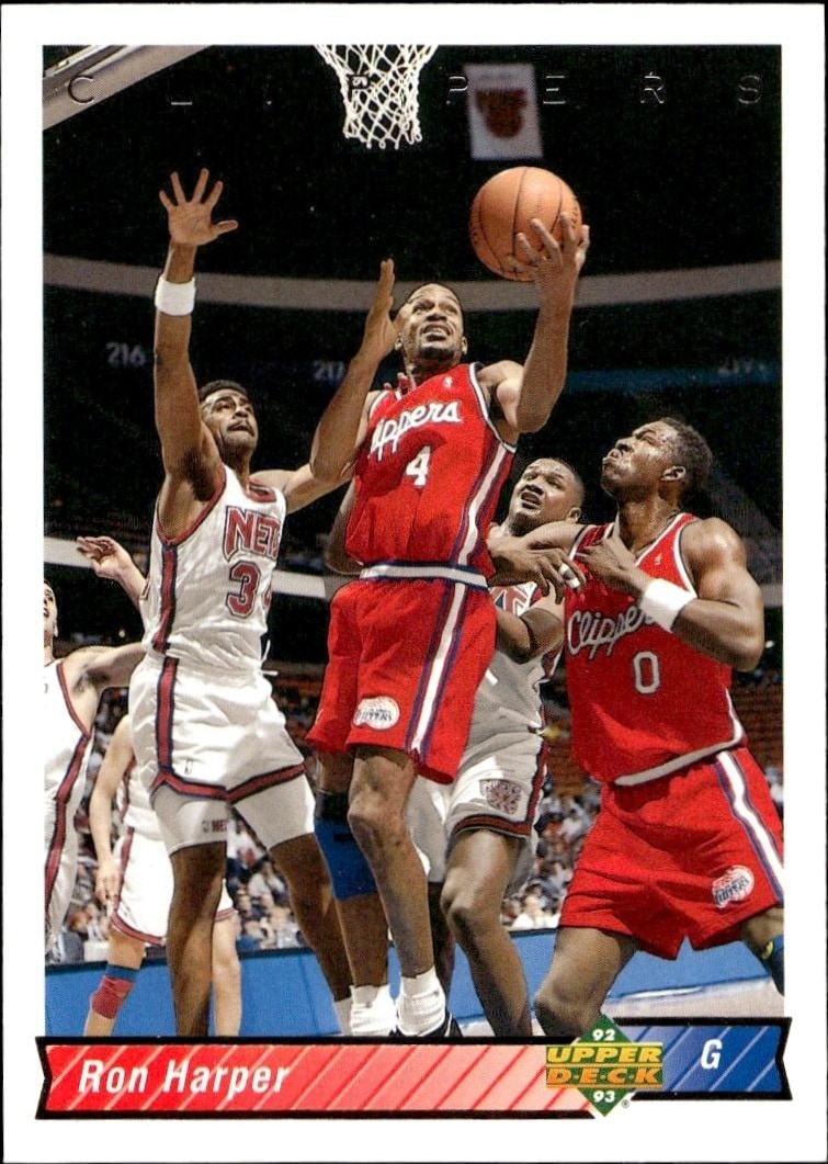 1992-93 Upper-Deck Ron Harper #258 trading card